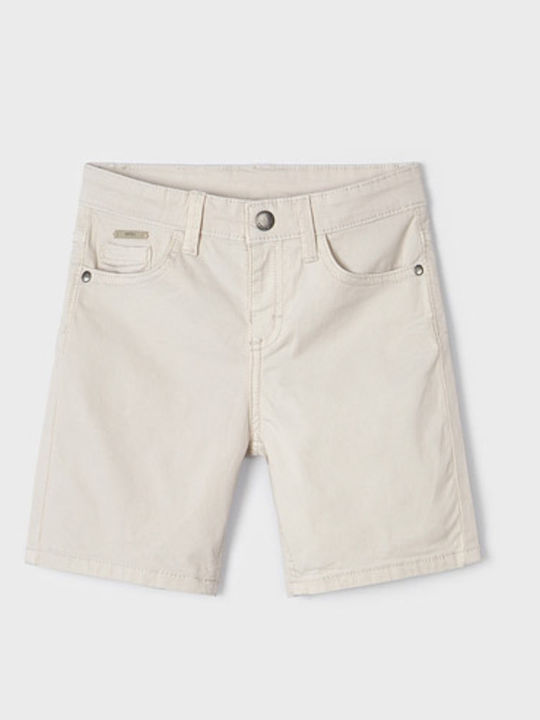 Mayoral Kinder-Shorts/Bermudas Stoff Weiß