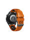 Dual Color Curea Silicon Portocaliu / Negru (Amazfit GTR 2/GTR 2e)