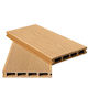Showood WPC Plank for Garden Flooring Light Brown 360x15cm