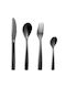 Comas BCN 6106 Spoon Set Desert / Ice Cream Stainless Black 6pcs