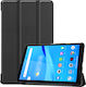 Sonique Flip Cover Durable Black (Lenovo Tab M8...