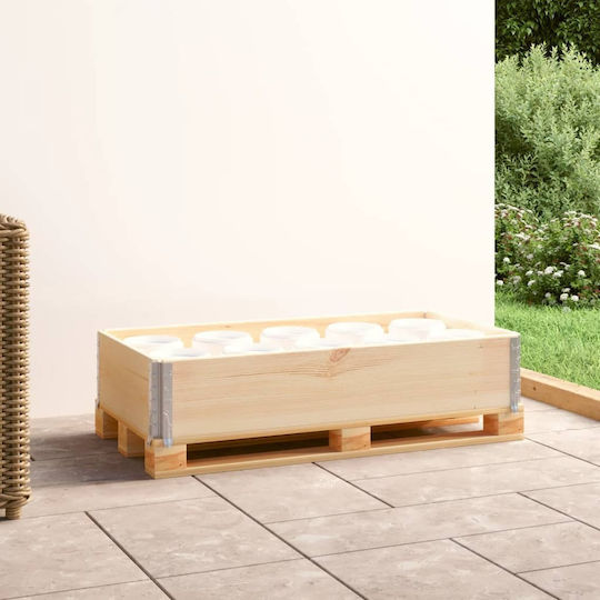 vidaXL Κολάρα Παλέτας 50x100x19εκ.