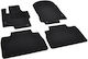 Rigum Set of Front and Rear Mats 4pcs for Mercedes-Benz GLE / GLE PHEV (C167) Black