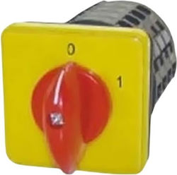 Ked 03.001.0351 Rotary Switch Yellow