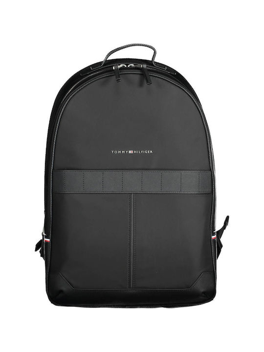 Tommy Hilfiger Elevated Fabric Backpack Black 20lt