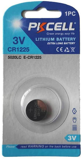Pkcell Батерия Литий За часовници CR1225 3V 1бр