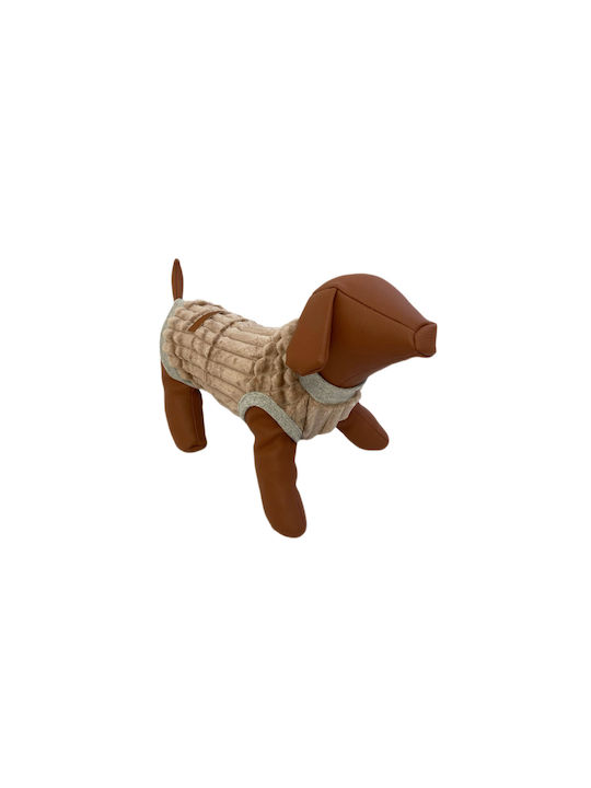 Woofmoda Woof No0 Μπλούζα Fleece Σκύλου σε Μπεζ...
