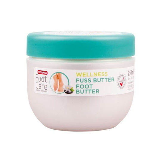Titania Foot Care Wellness Butter Ενυδατική Κρέμα Ποδιών 250ml