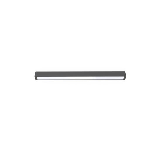 Nowodvorski Straight M Commercial Linear LED Ceiling Light 16W Warm White IP20 L92xD6.5cm