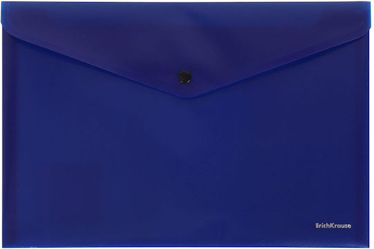 ErichKrause Ordner mit Schaltfläche für Papier A4 Blau