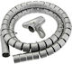 Herran Cable Spiral 28mm 1.5m Gray