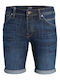 Jack & Jones Men's Shorts Jeans Navy Blue