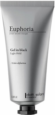 Dott. Solari Euphoria Gel In Black Tinted Hair Gel for Gray Hair 100ml