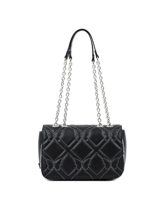 Doca Μαύρη Μαύρο Women's Shoulder Bag Black