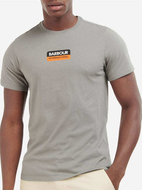 Barbour Men's Short Sleeve T-shirt Gray