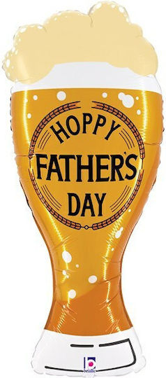 Balloon Foil Jumbo Yellow Father's Day 99cm