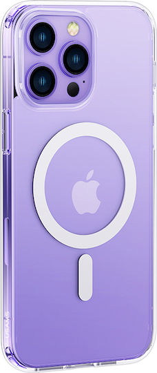 Usams Ice Magnet Umschlag Rückseite Silikon 1.5mm Transparent (iPhone 14 Plus)