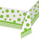 Creative Converting Fresh Lime Chevron-Dots Τραπεζομάντηλο για Party Πλαστικό 259x137cm Πράσινο 720023