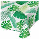 Creative Converting Palm Leaves Τραπεζομάντηλο για Party Πλαστικό 259x137cm Πράσινο 346629