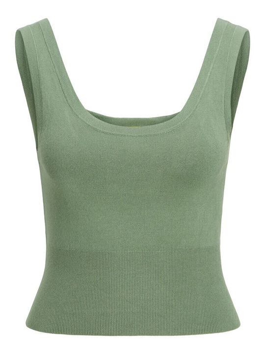 Γυναικείο Καλοκαιρινό Crop Top Αμάνικο Loden Frost
