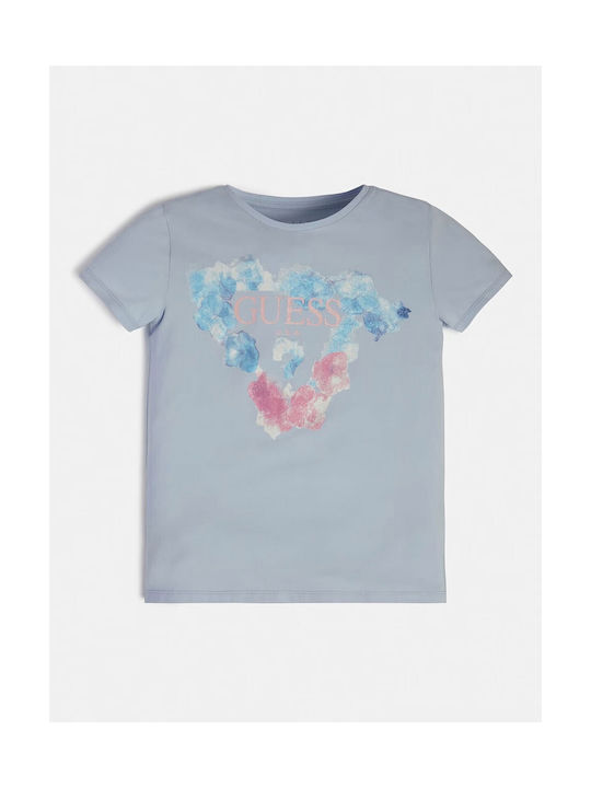 Guess Kinder-T-Shirt Hellblau