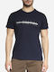 T-shirt Navy Μπλε