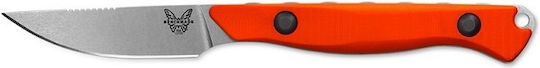 Benchmade Flyway Orange Knife with Sheath