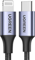 Ugreen US304 Braided USB-C to Lightning Cable 20W Black 1.5m (60760)