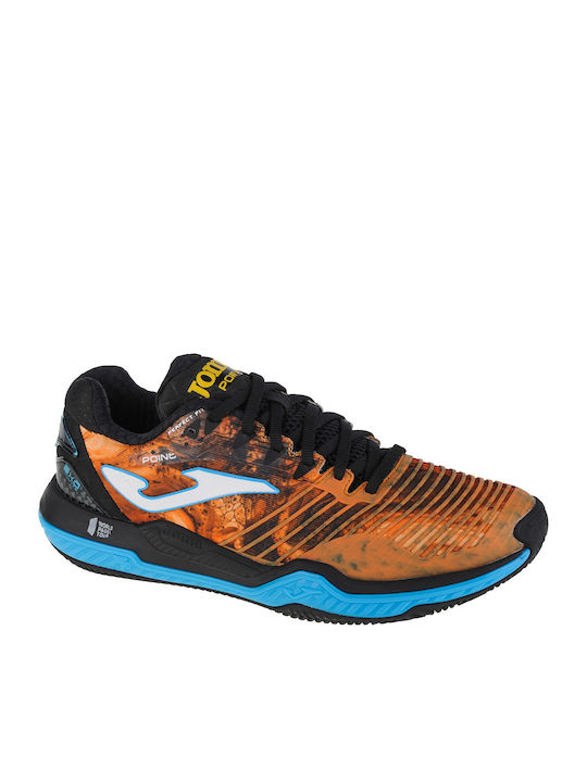 Joma Point 22 Ανδρικά Παπούτσια Τένις για Χωμάτινα Γήπεδα Black / Blue