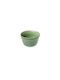 Estia Terra Dip Serving Bowl Round made of Porcelain Green with Diameter 9cm