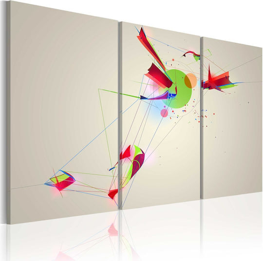 Polihome Culori & Forme pe Pânză 120x80 cm