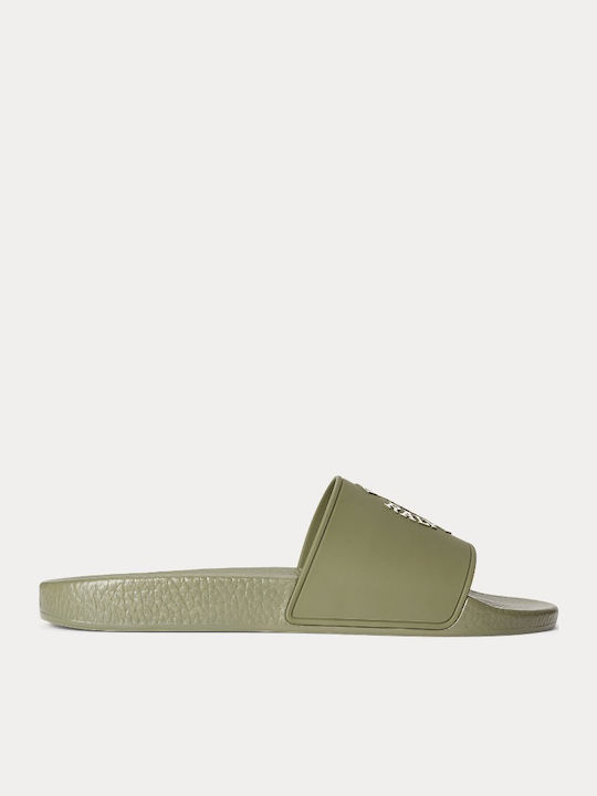 Ralph Lauren Slides Khaki