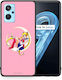 Smartfits Moon Girl Back Cover Πλαστικό Ροζ (Oppo A96)