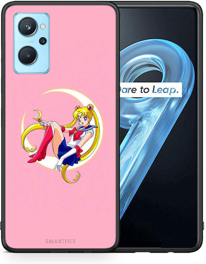 Smartfits Moon Girl Back Cover Πλαστικό Ροζ (Oppo A96)