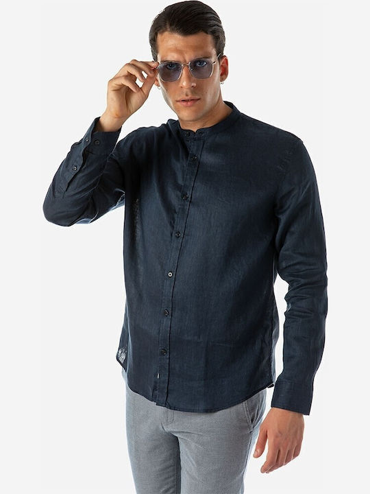 Brokers Jeans Μακρυμάνικο Λινό Πουκάμισο σε Καν...
