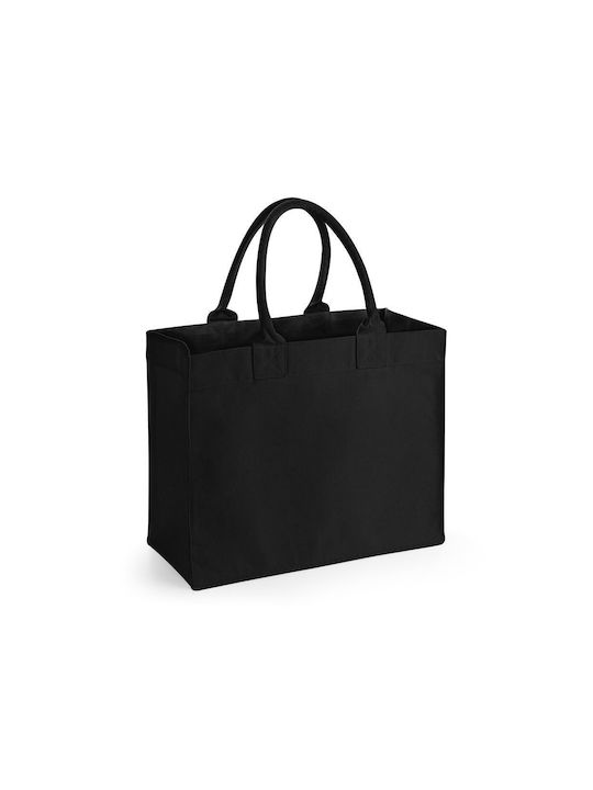 Westford Mill Fabric Shopping Bag Black