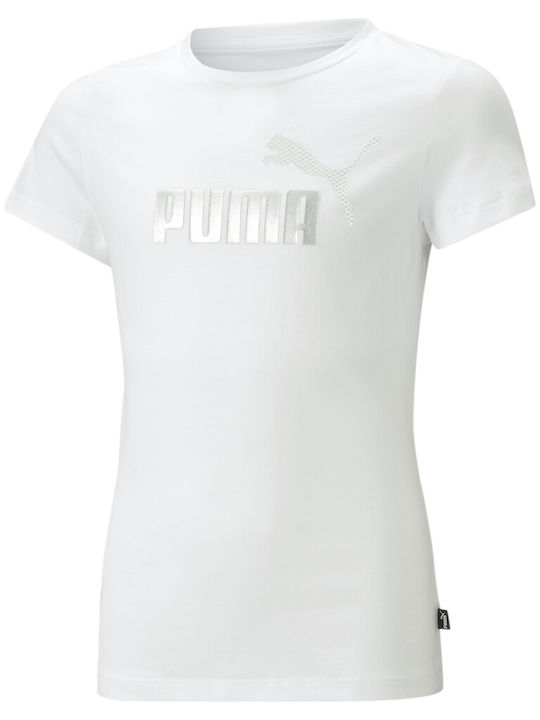 PUMA Παιδικό T-shirt Λευκό