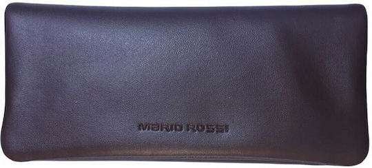 Mario Rossi 2681 Δερμάτινη Καπνοθήκη με Μαγνητικό Κούμπωμα 16.5x8εκ. Καφέ Σκούρο