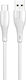 DE-44C3 USB 2.0 Cable USB-C male - USB-A Λευκό 3m 40272