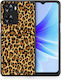 Smartfits Animal Leopard Back Cover din Plastic Galben (OnePlus Nord N20 SE)