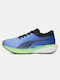 Puma Deviate Nitro 2 Damen Sportschuhe Laufen Royal Sapphire / Elektro Purple