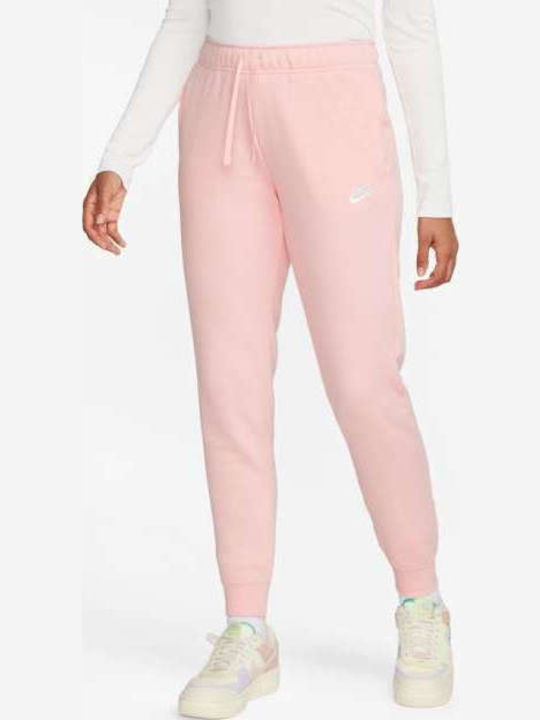 neon pink nike sweatpants