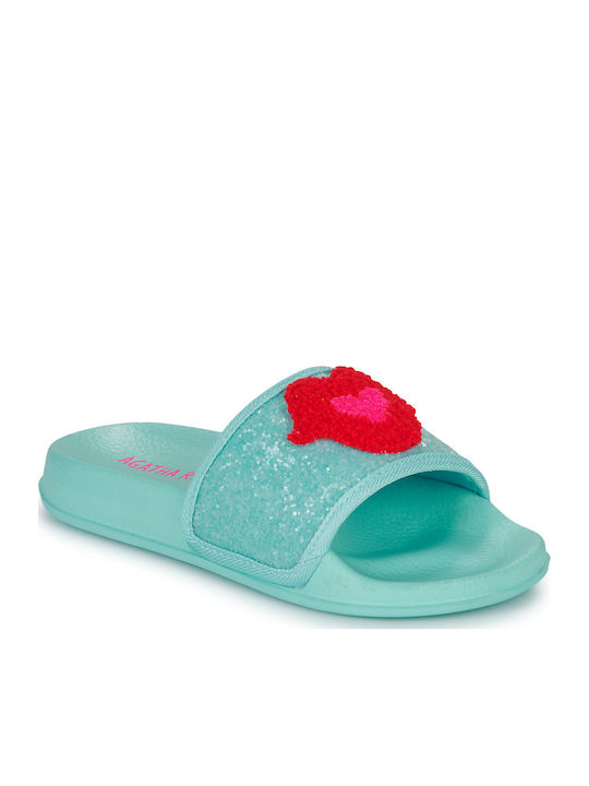 Kids' Slides Turquoise