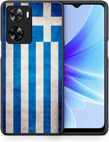 Smartfits Flag Greek Back Cover aus Kunststoff in Blau (OnePlus Nord N20 SE)