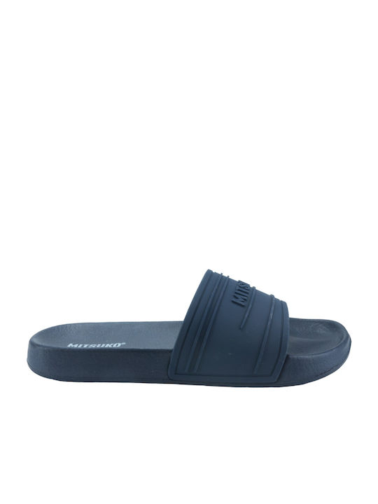 Mitsuko Men's Slides Blue