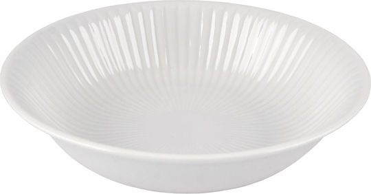 Oriana Ferelli PW5 Ice Cream Serving Bowl Round made of Porcelain White with Diameter 14cm