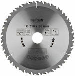 Wolfcraft 6737000 Schneidscheibe 210mm mit 30 Zähnen 1Stück