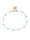 Excite-Fashion Дамско Гривна Anklet Верига от Стомана Златно