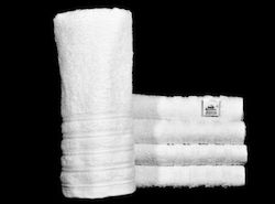 Decotelia Set 12 Hotel Face Towels White