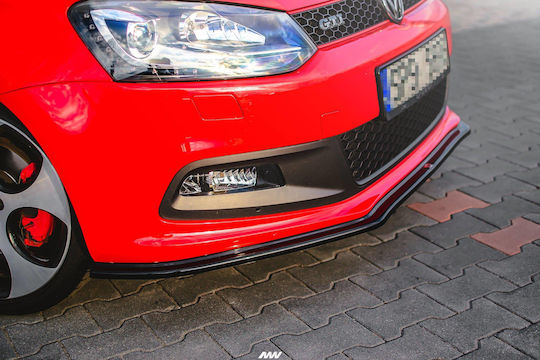 Maxton Design Spoiler Αυτοκινήτου Μπροστά Συμβατό με Volkswagen Polo Mk5 Gti